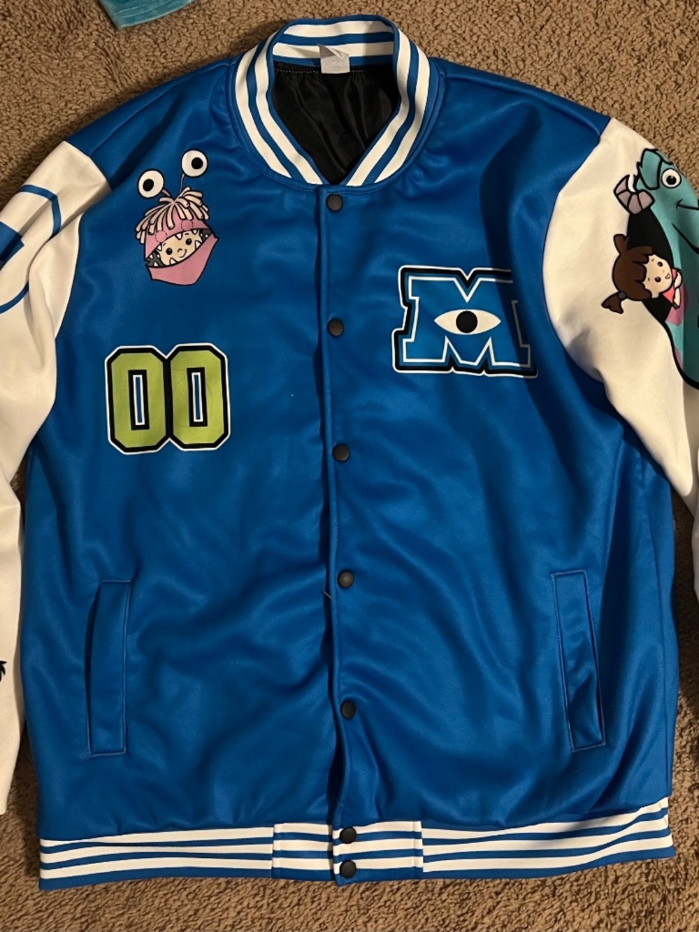 Adult Large Monsters University jacket